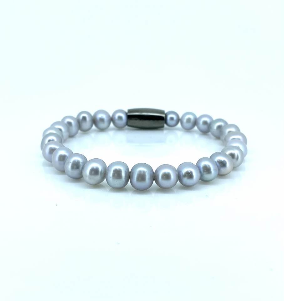 Bracelet pour femme en stainless, perles - 1304746-18 - Story