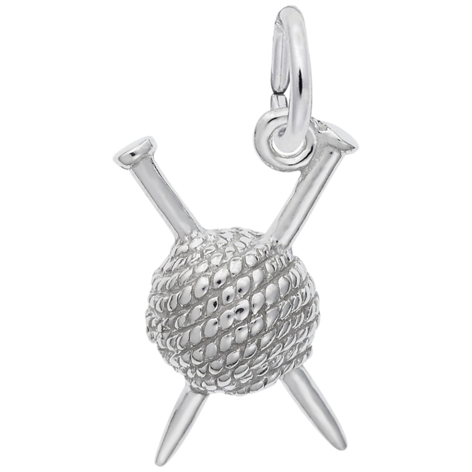 Pendentif en argent 925, pelotte, aiguilles - 10-1783-000 - Rembrandt Charms