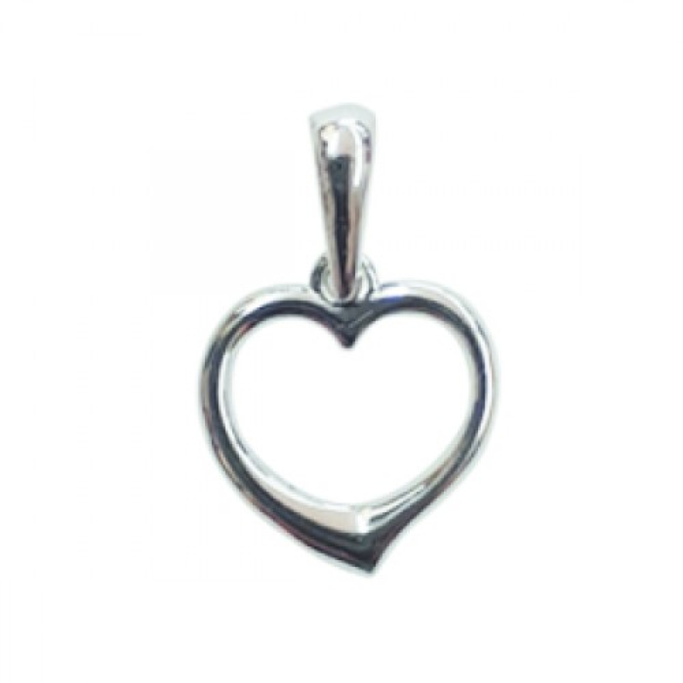 Pendentif en or 10k, coeur - 3885W - RPM