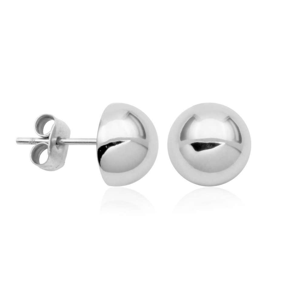 Boucles d'oreilles pour femme en stainless, 10mm - T2XF180190 - Steelx
