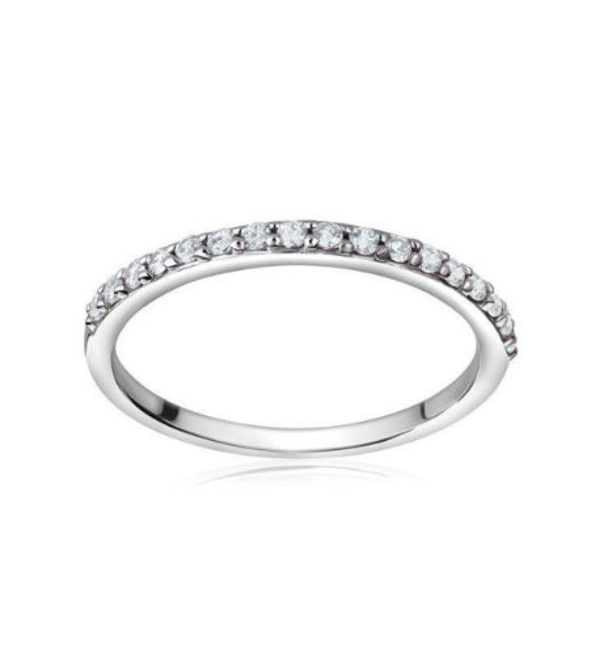 Bague éternitée pour femme en argent 925, zircons - R4AP6L00A8 - Reign
