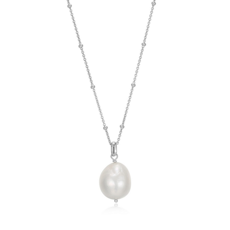 Pendentif pour femme en argent 925, perles - R0LC034546 - ELLE