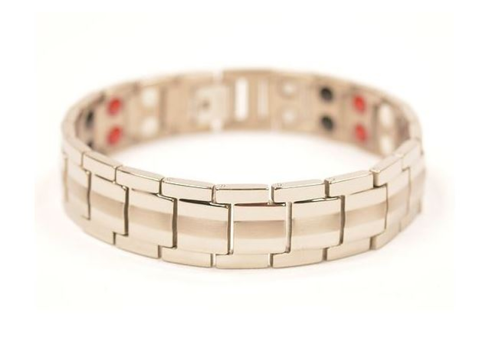 Bracelet stainless, magnétique