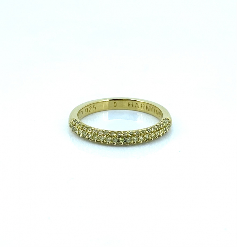 Bague pour femme en argent 925, zircons, novembre - HARMONY11 - Harmony
