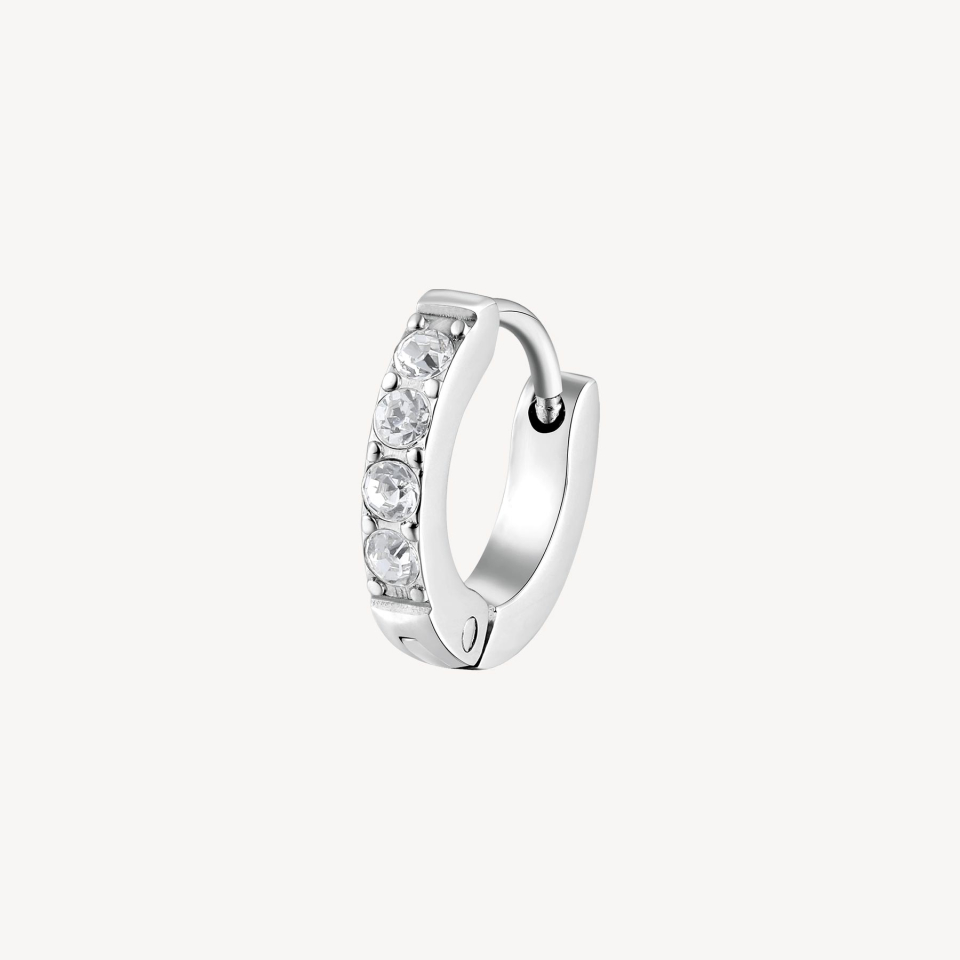Boucle d'oreille pour femme en stainless, cubic zirconium - BHKE036 - Brosway