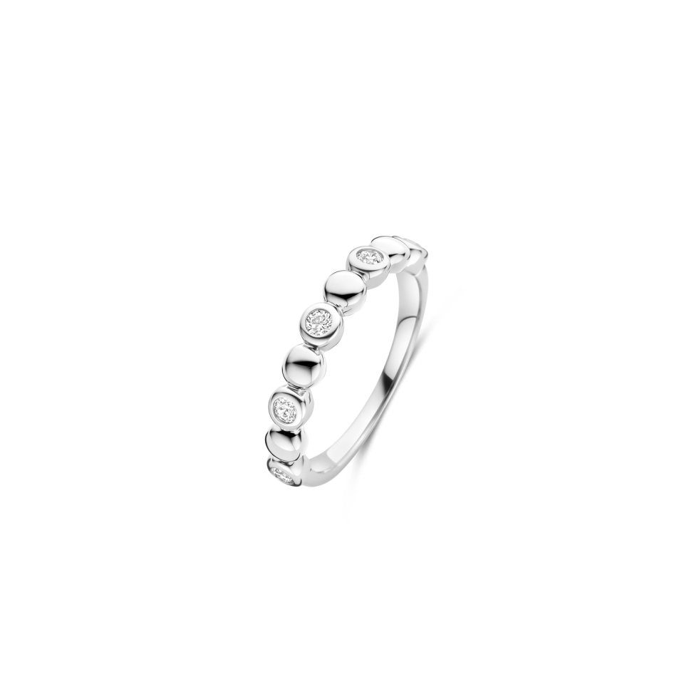 Bague pour femme en argent 925, cubic zirconium - 12365ZI/54 - Ti Sento Milano