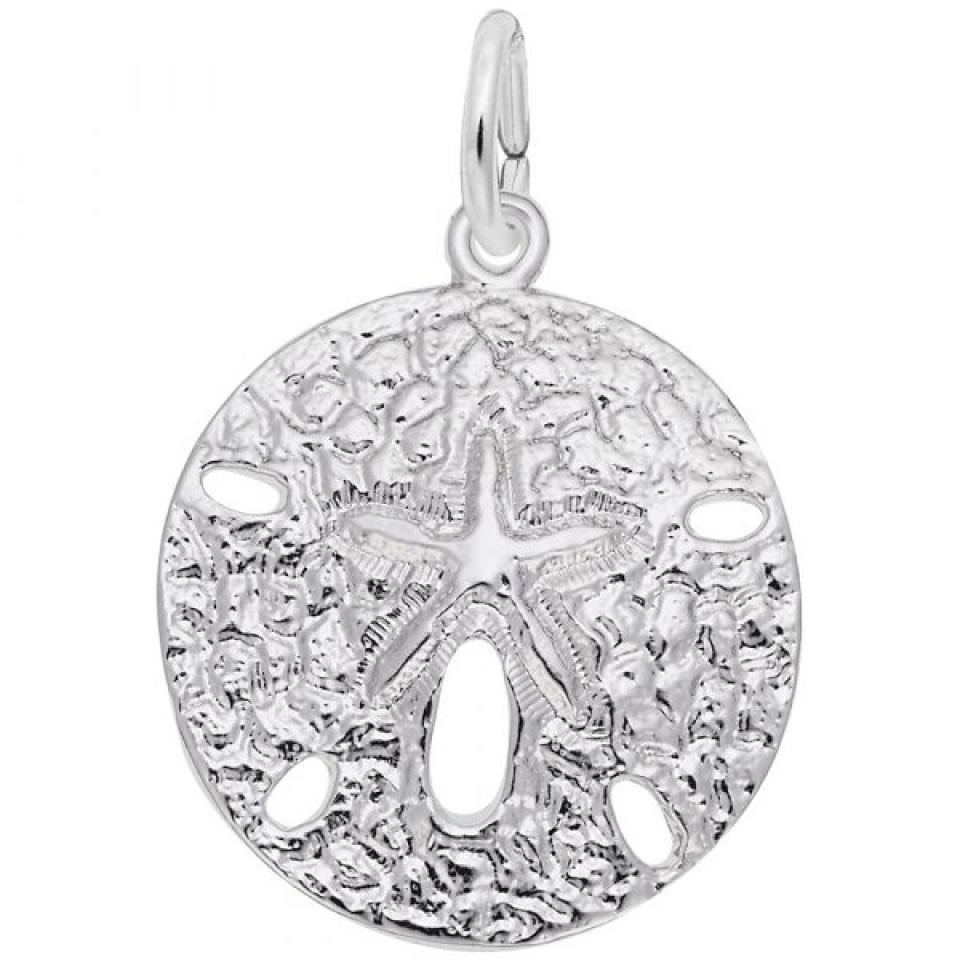 Pendentif en argent 925, médaillon avec étoile de mer - 10-5021-000 - Rembrandt Charms