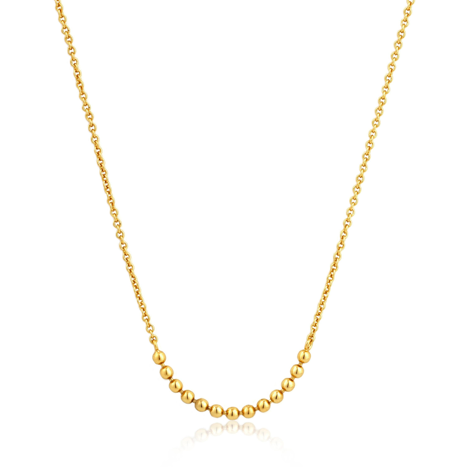 Collier pour femme en argent 925, boules - N002-04G - Ania Haie
