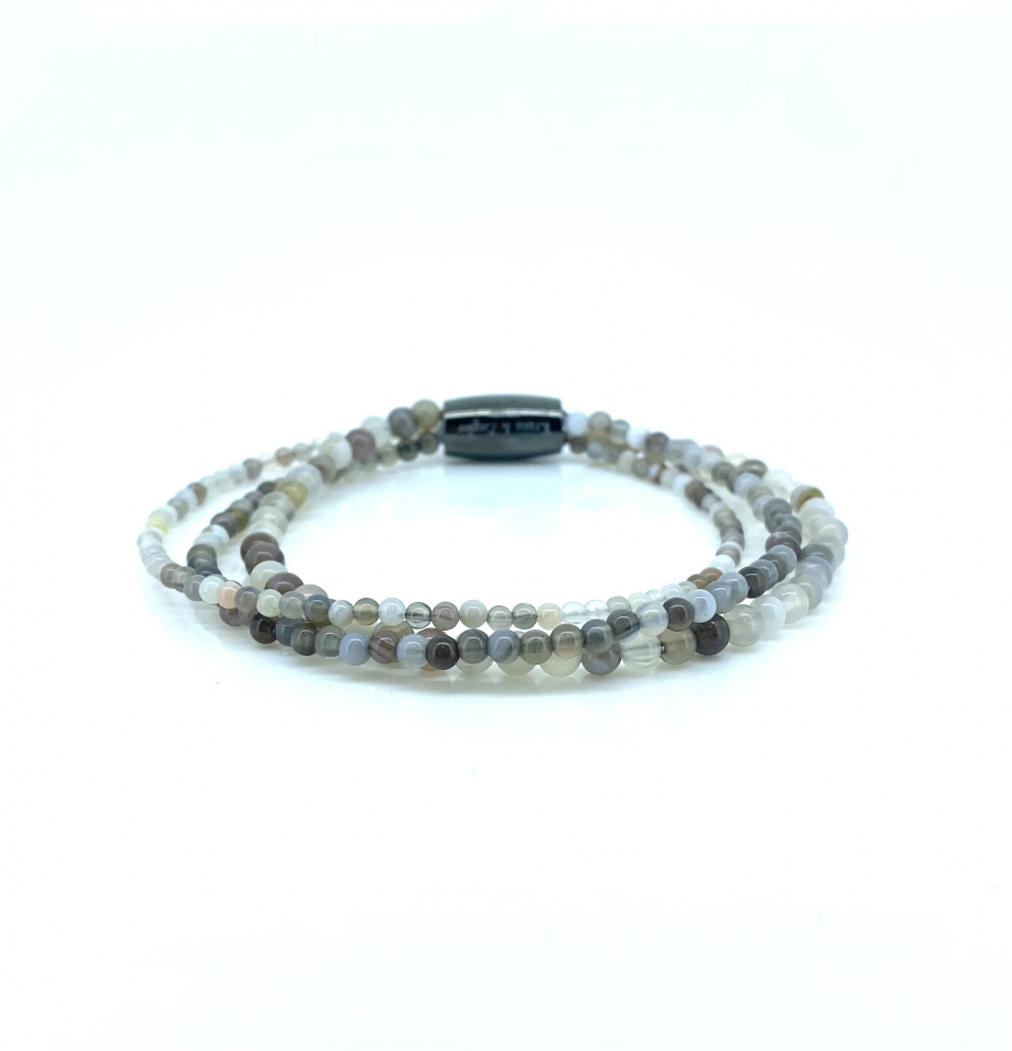 Bracelet triple pour femme en stainless, boules - 1404880-19 - Story