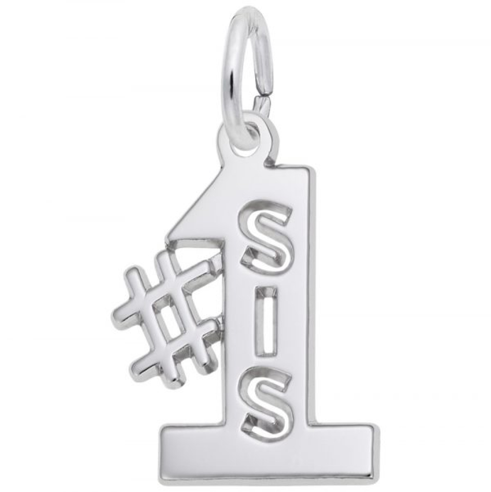 Pendentif en argent 925, soeur #1 - 10-6103-000 - Rembrandt Charms