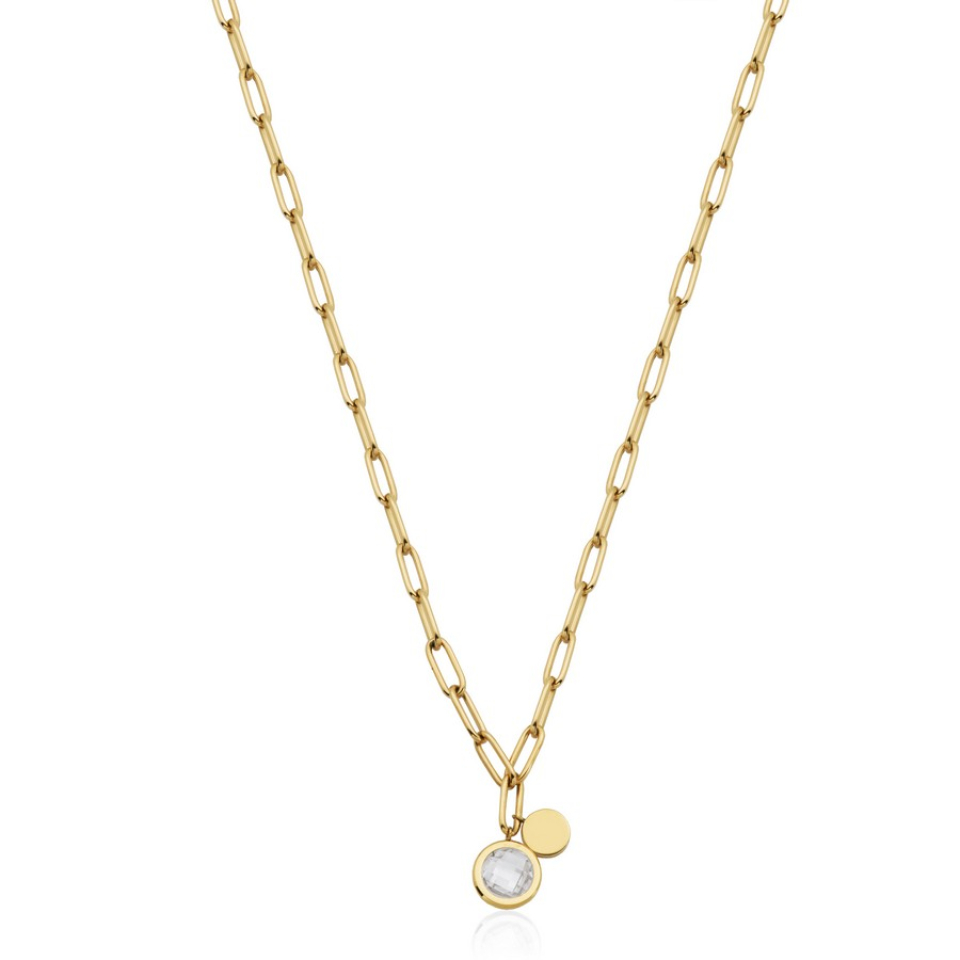 Collier pour femme en stainless. zircon - T0XE060220 - Steelx