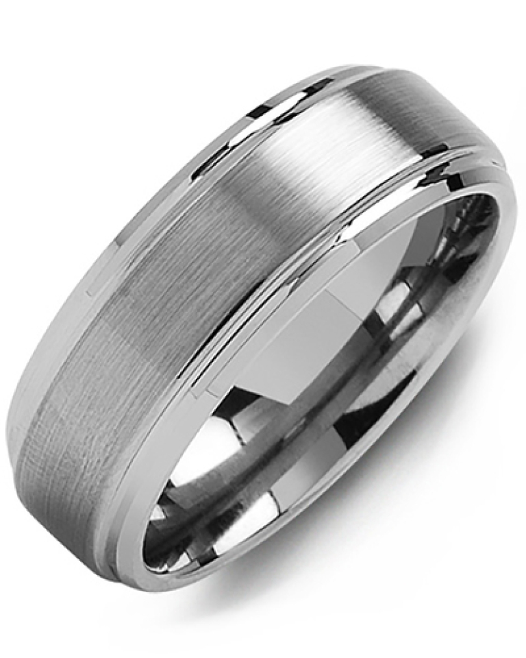 Bague pour homme en tungstène - MGA800TT - Madani