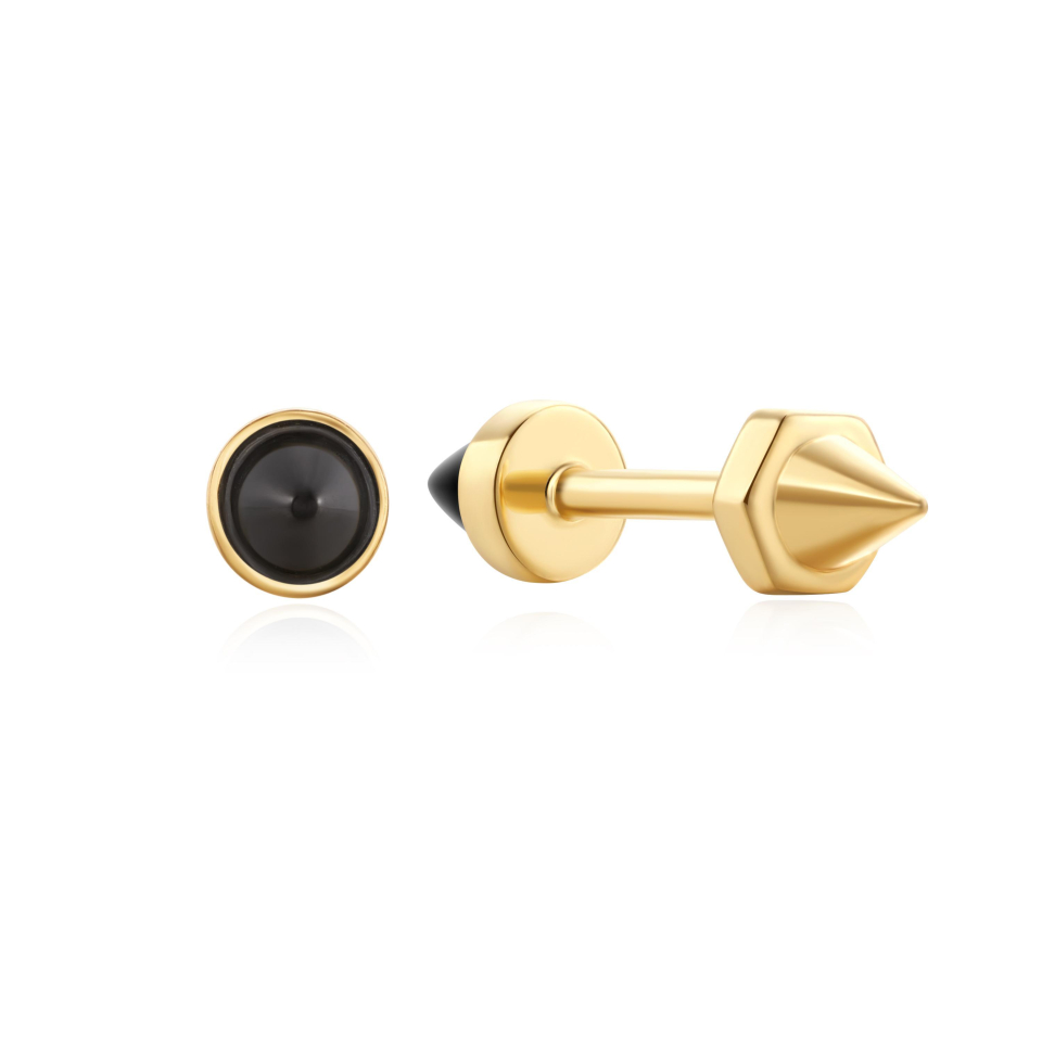 Boucles d'oreilles pour femme en argent 925, agathes - E053-01G - Ania Haie