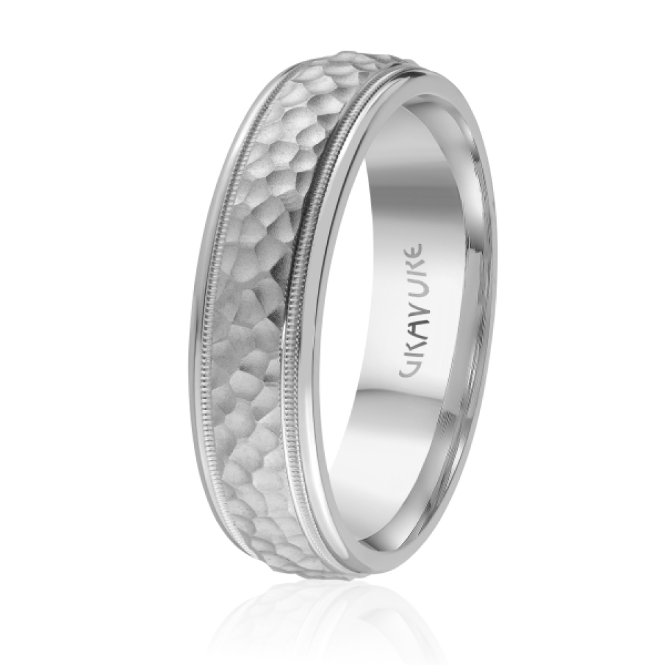 Jonc pour homme en or 10k - GL-812-6W - MALO