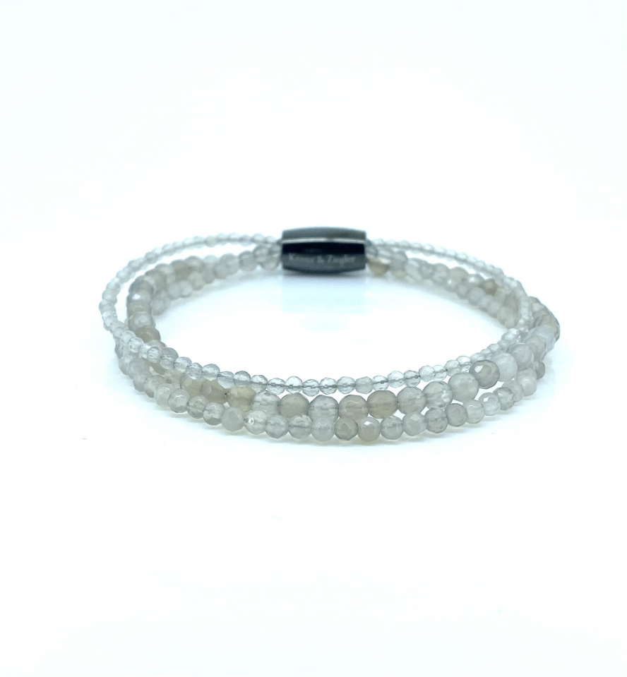 Bracelet triple pour femme en stainless, boules - 1404862-18 - Story