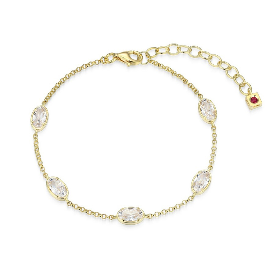 Bracelet pour femme en argent 925, cubic zirconium - 31LARF004Q - ELLE