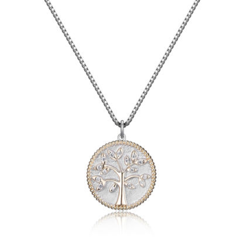 Pendentif pour femme en argent 925, cubic zirconium, arbre de vie - R0A987001Z - Reign