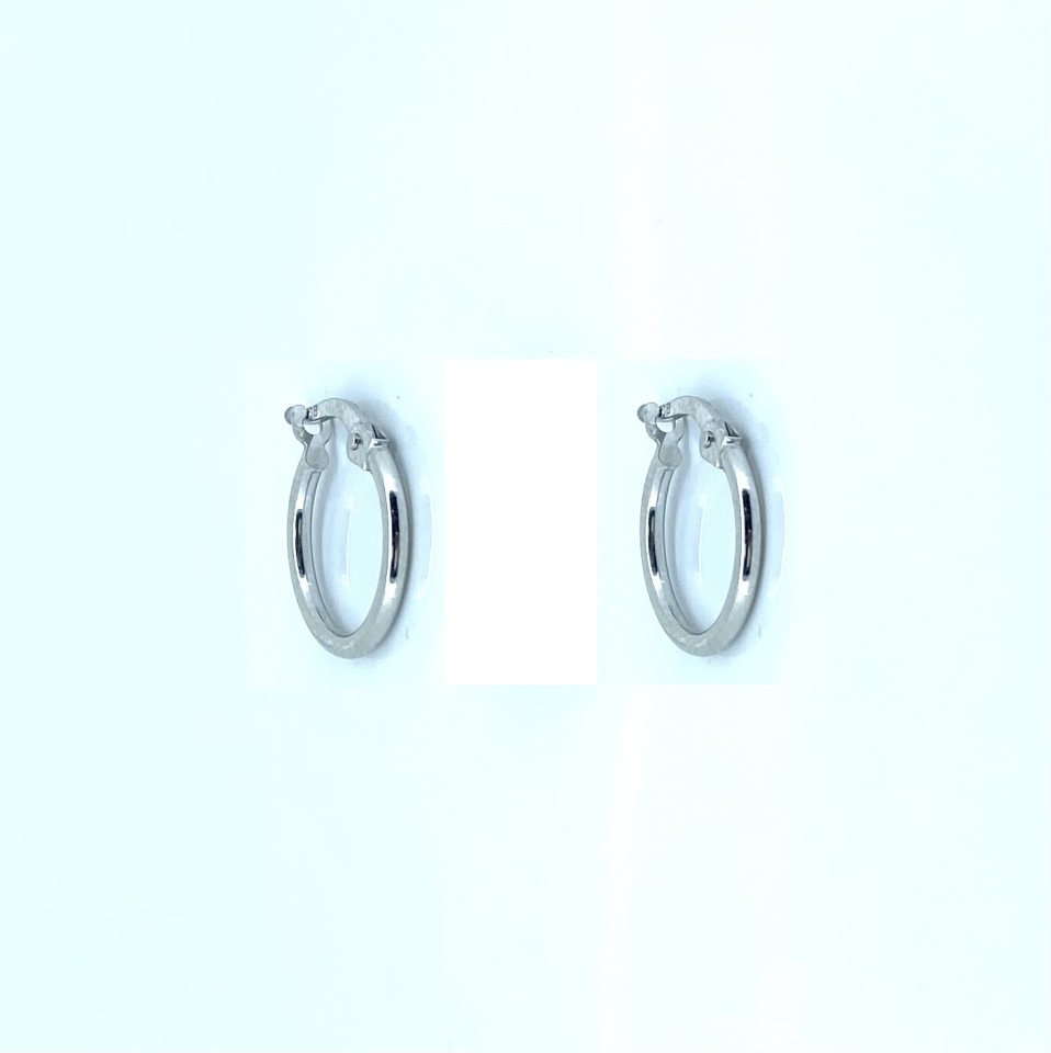 Boucles d'oreilles pour femme en or 10k - BO399-W - Sindbad