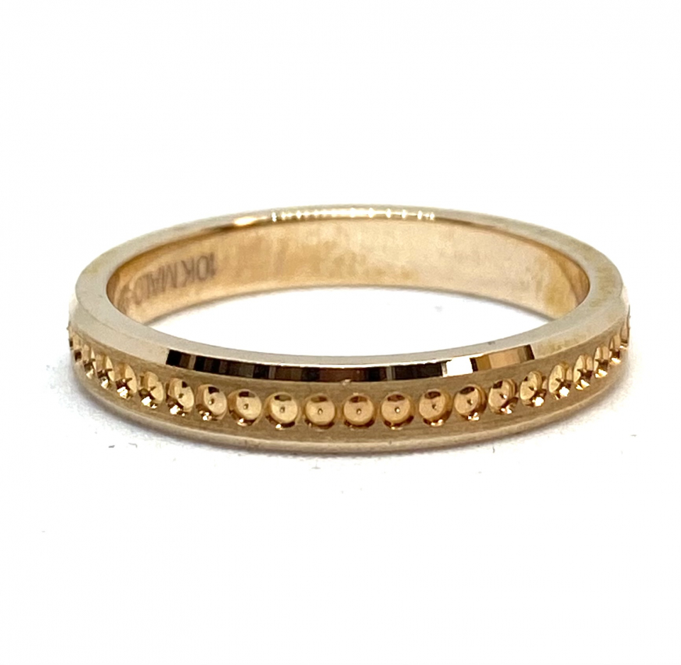 Bague en or 10K - MBJ-004P - MALO