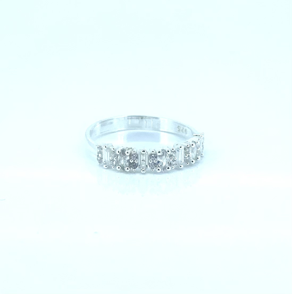 Bague pour femme en argent 925, cubic zirconium - DS-BG03 - Danny's silver