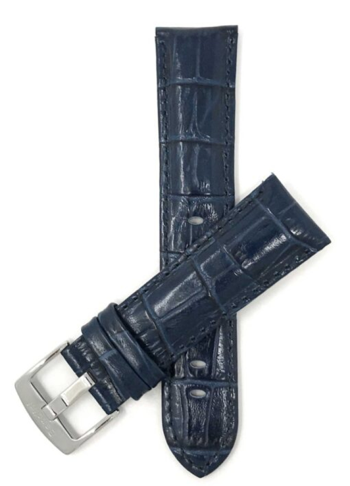 Bracelet de montre en cuir et stainless - 508.18.BL - Banda Swiss