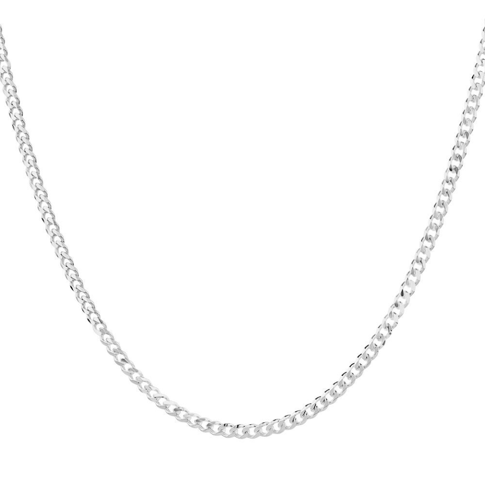 Chaine en argent 925, gourmette - 925-GOURM75-20 - Danny's silver
