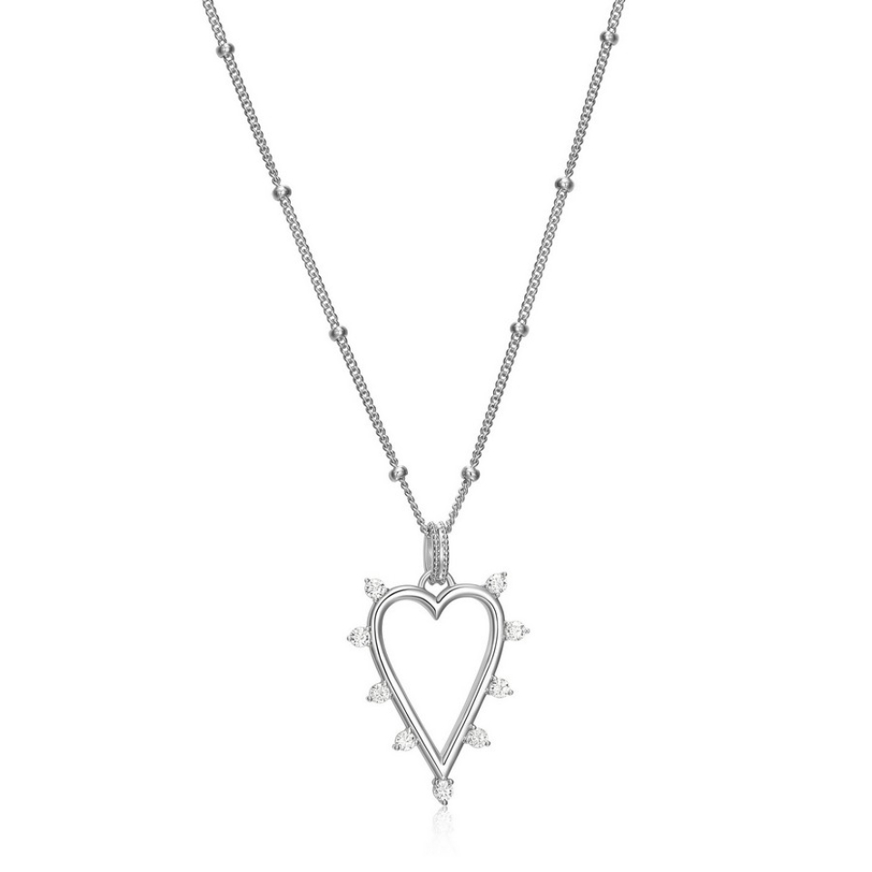 Pendentif pour femme en argent 925, cubic zirconium - R0LBYC0046 - ELLE