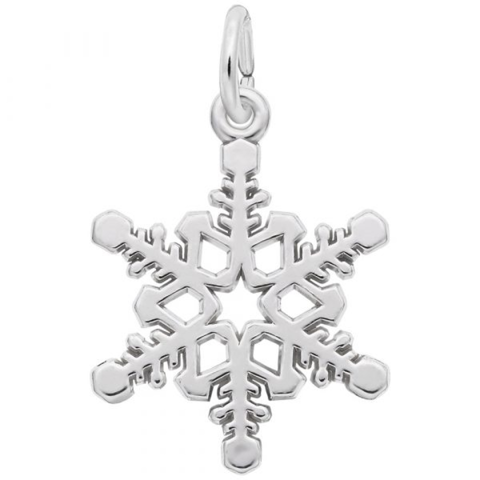 Pendentif en argent 925, flocon - 10-7816-000 - Rembrandt Charms