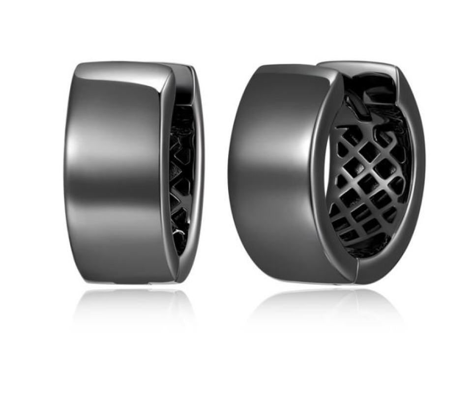 Boucles d'oreilles pour homme en argent 925 - 62ATA4A027 - Ethos