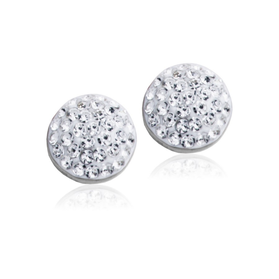 Boucles d'oreilles pour femme en stainless, zircons - T2XE440100 - Steelx