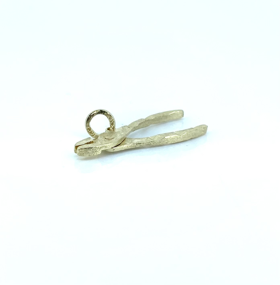 Pendentif pour homme en or 10k, pince