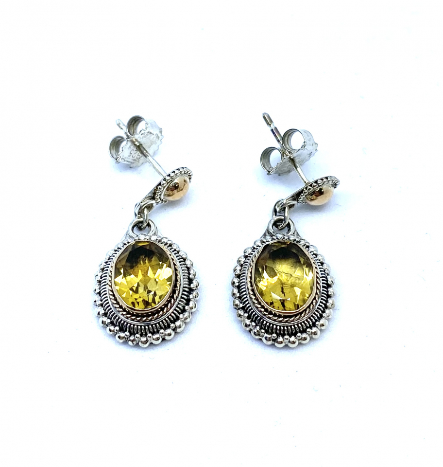 Boucles d'oreilles pour femme en argent 925 - TEHILA05 - Divers