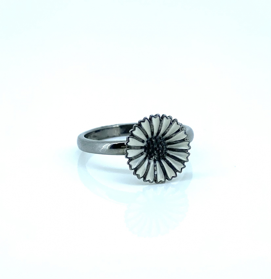 Bague pour femme en argent 925, fleur - 6905867-52 - Story