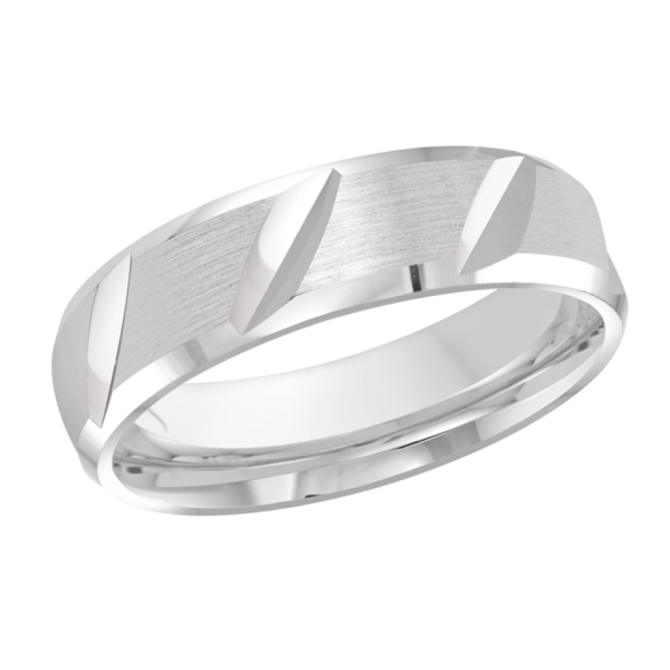 Jonc pour homme en or 10k - FT-646-6W-01 - MALO