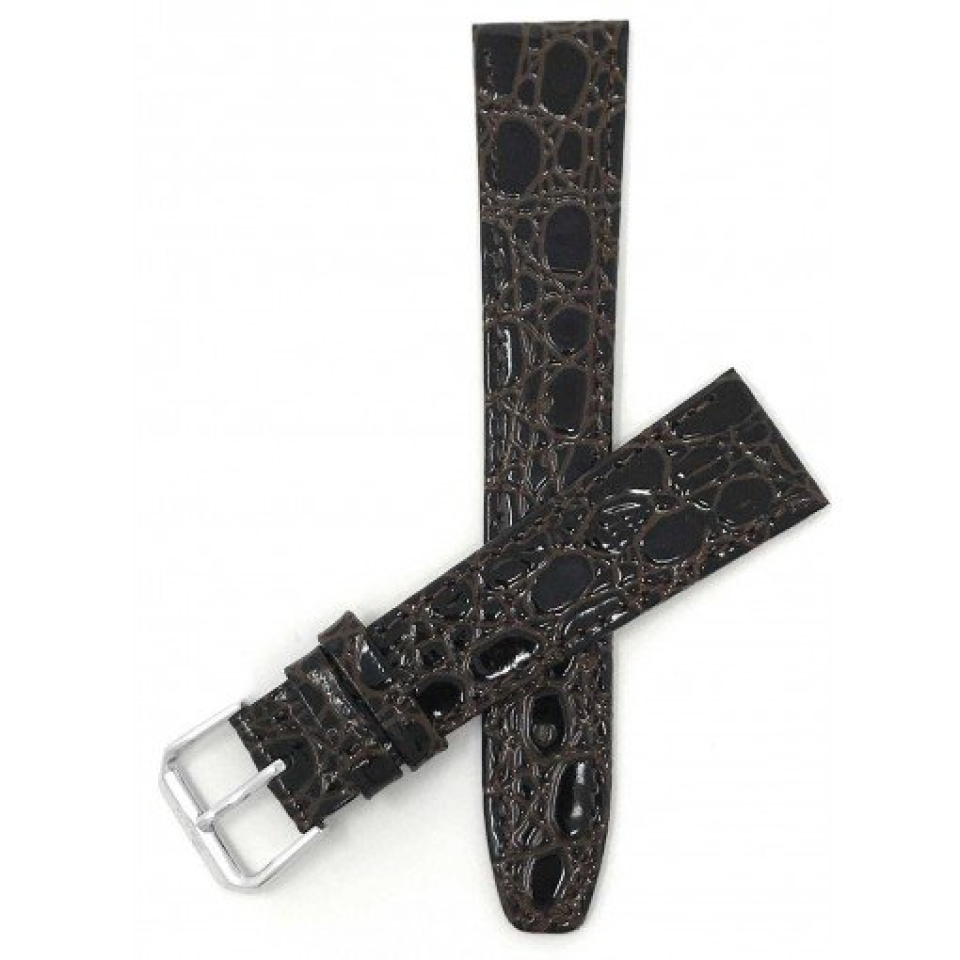 Bracelet de montre en cuir et stainless - 104.12.BR - Banda Swiss