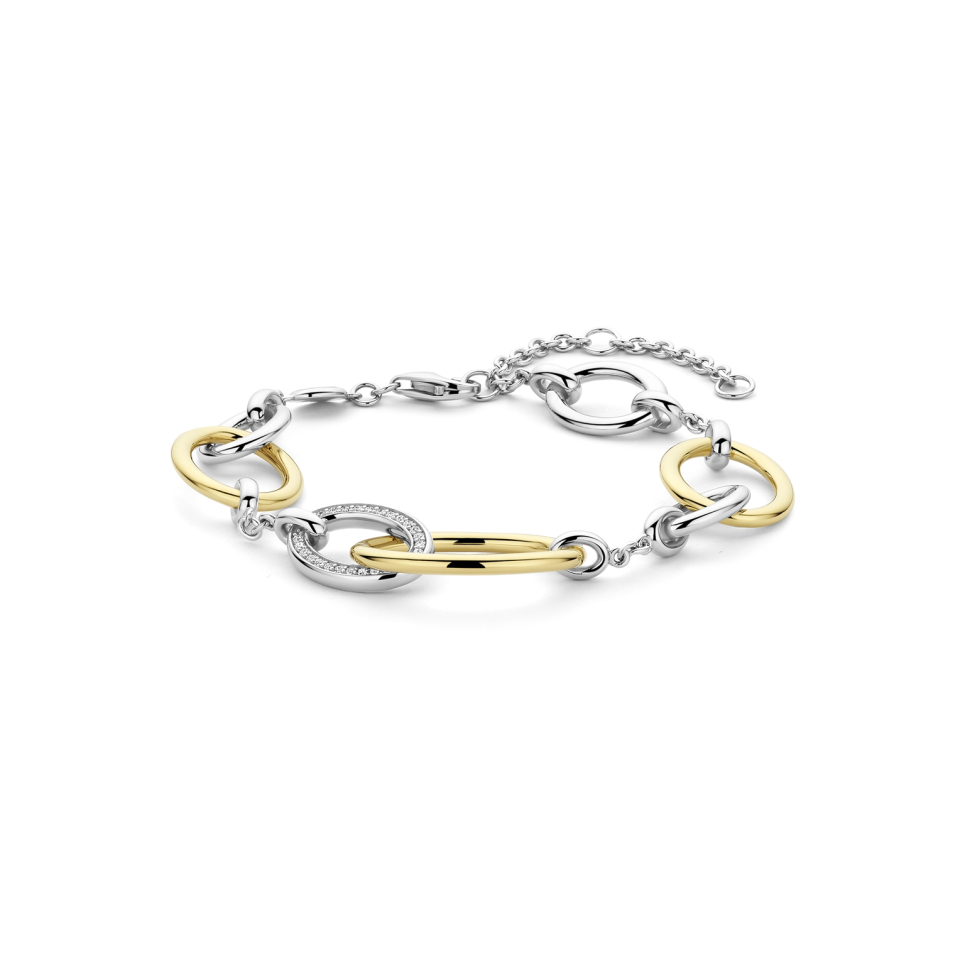 Bracelet pour femme en argent 925, cubic zirconium - 23096ZY - Ti Sento Milano