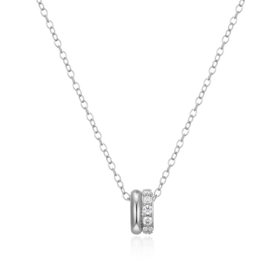 Pendentif pour femme en argent 925, cubic zirconium - R0LBYW0014 - ELLE
