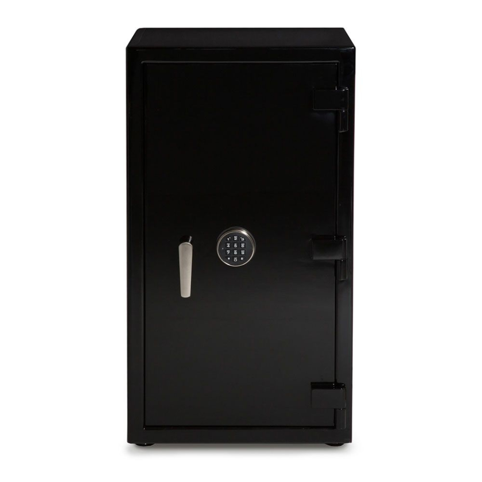 Coffre-fort pour montre et précieux en stainless et cuir végétarien, bluetooth, 730 livres - 491664 - Wolf
