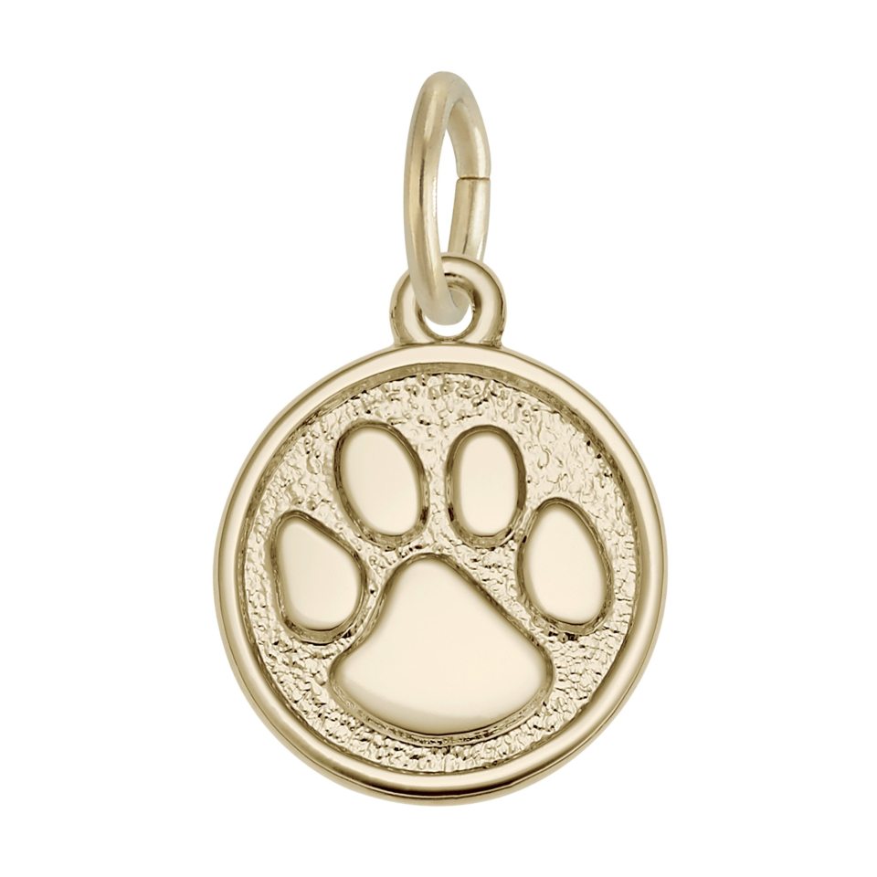 Pendentif en argent 925, trace d'animal - 10-5664-000-GP - Rembrandt Charms
