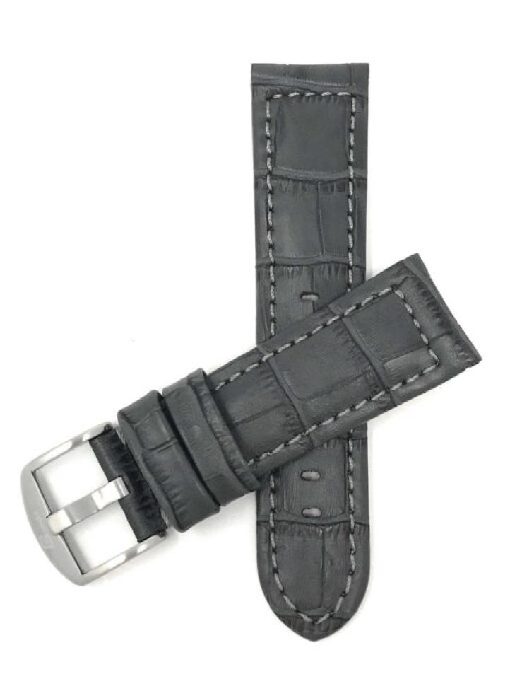 Bracelet de montre en cuir et stainless - 602.18.GR - Banda Swiss
