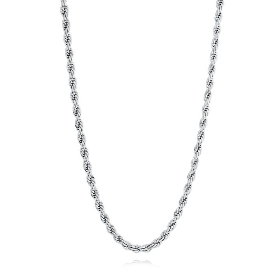 Chaine en stainless, torsade, 3mm - SPN35-18 - Italgem