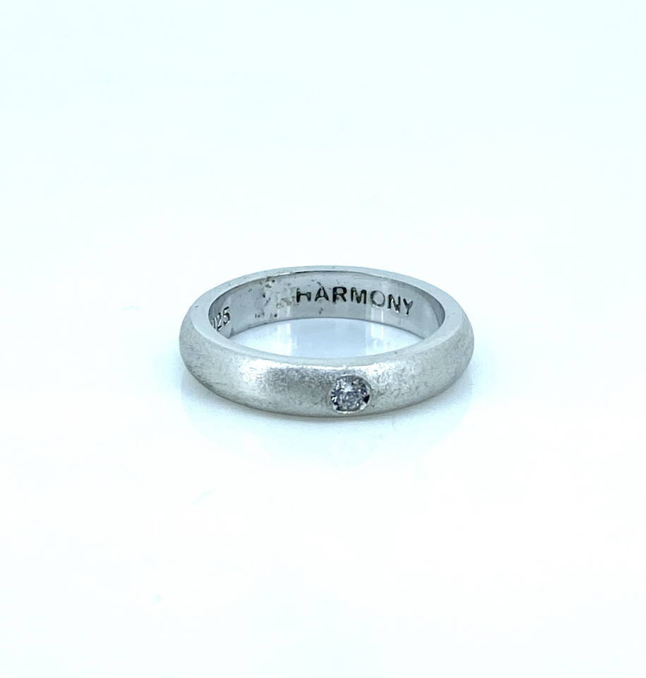 Bague pour femme en argent 925, zircon - HARMONY17W - Harmony