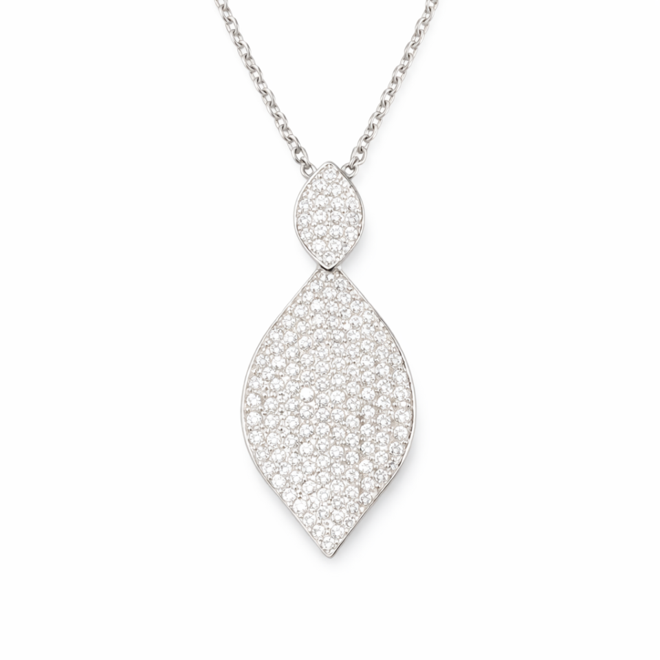 Pendentif pour femme en argent 925, cubic zirconium - PD591 - Divers