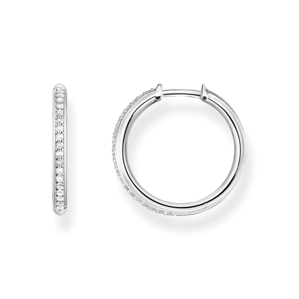 Boucles d'oreilles pour femme en argent 925, cubic zirconium - CR673-051-14 - Thomas Sabo