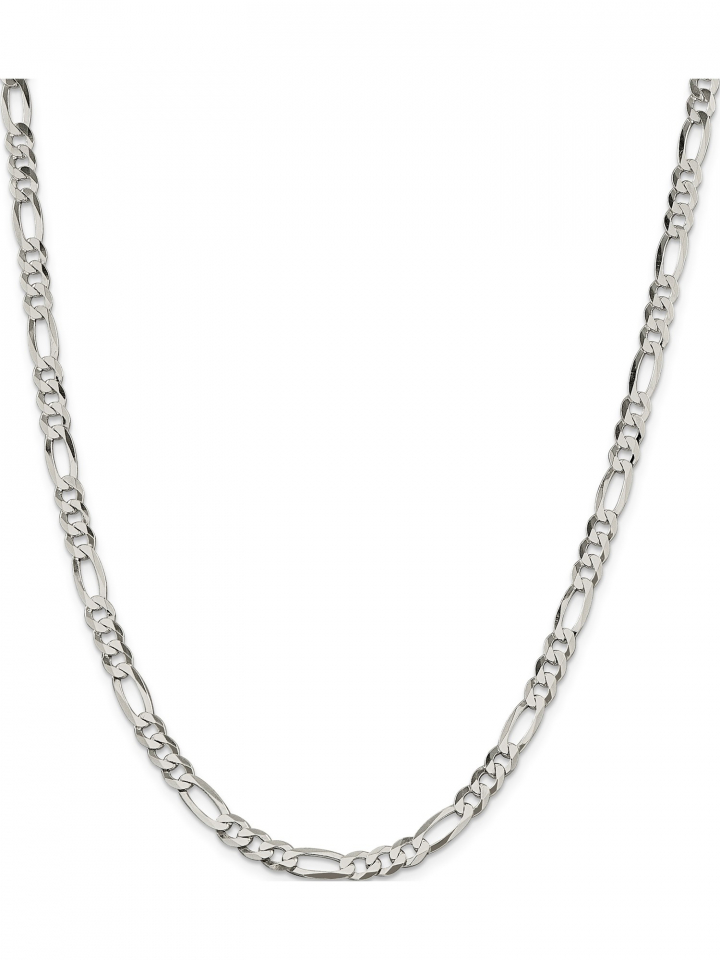 Chaine en argent 925, figaro - 925-FIG85-20 - Danny's silver