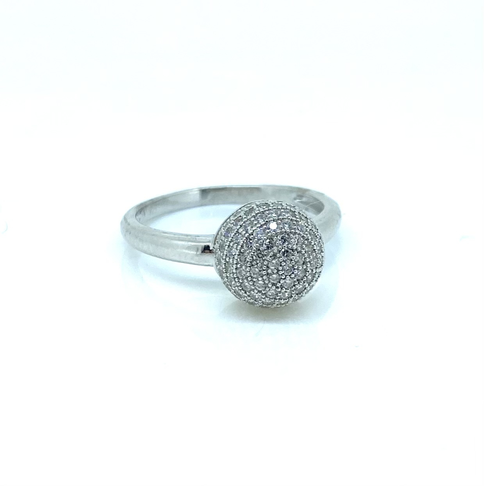 Bague pour femme en argent 925, cubic zirconium - 102R5-5 - Divers