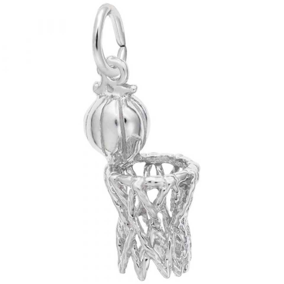 Pendentif en argent 925, ballon et panier - 10-6497-000 - Rembrandt Charms