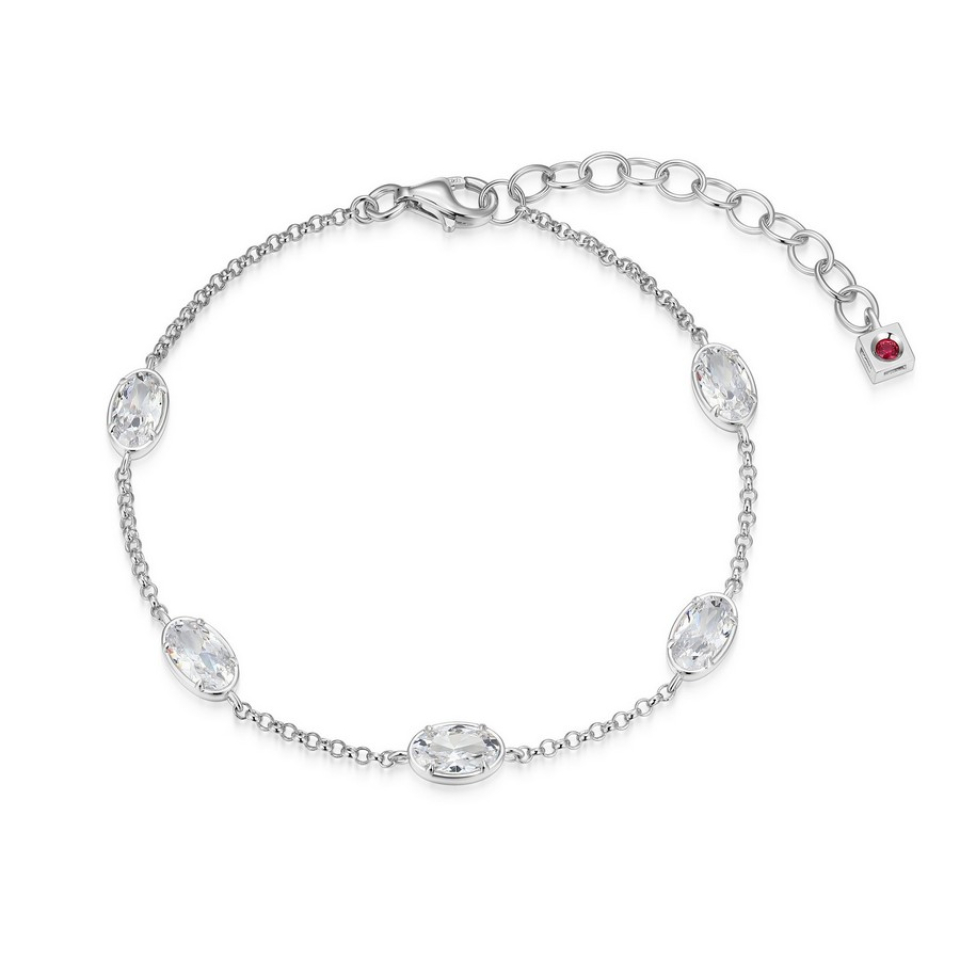 Bracelet pour femme en argent 925, cubic zirconium - R1LARF004Q - ELLE