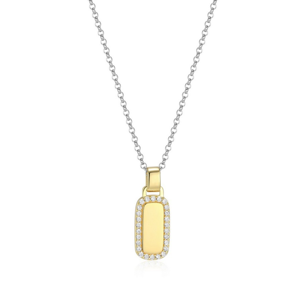 Pendentif pour femme en argent 925, cubic zirconium - R0LC009746 - ELLE