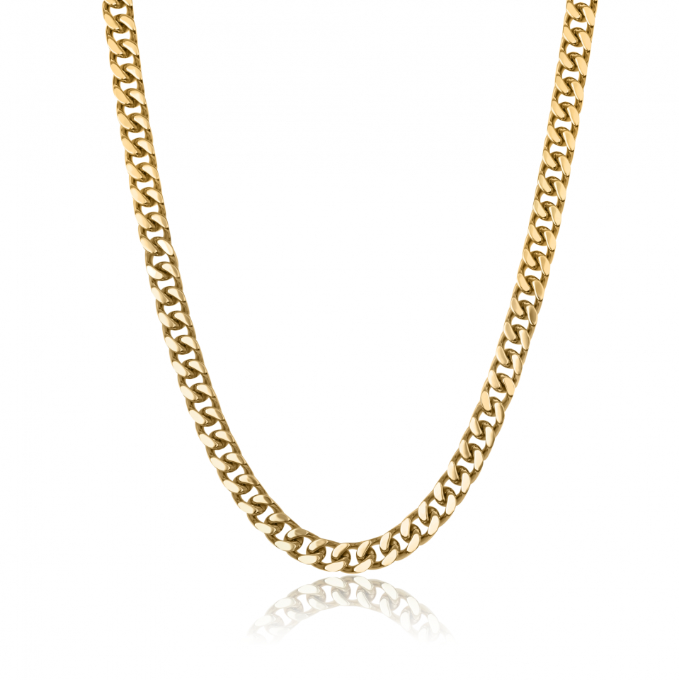 Chaine pour homme en stainless, gourmette